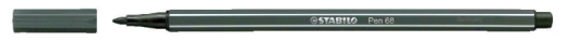Premium-Filzstift Pen 68 - schwarzgrau